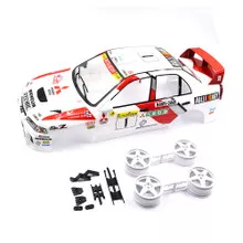 1/10 Mitubishi Lancer EVO IV Rally Catalunya 1997 #1 Pre-Painted