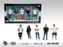 1:18 Figure Set: Team Liberty Walk(Set of 5 figures)