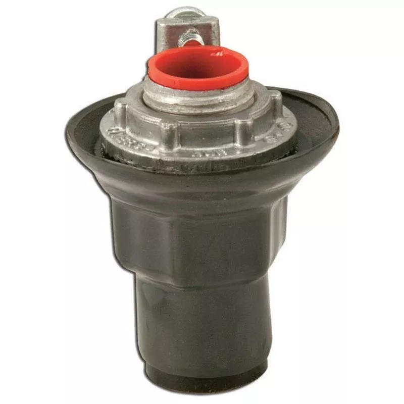 1/2″, PVC Coated Knockout Hub, Aluminum By Plasti-Bond PRSTAG1