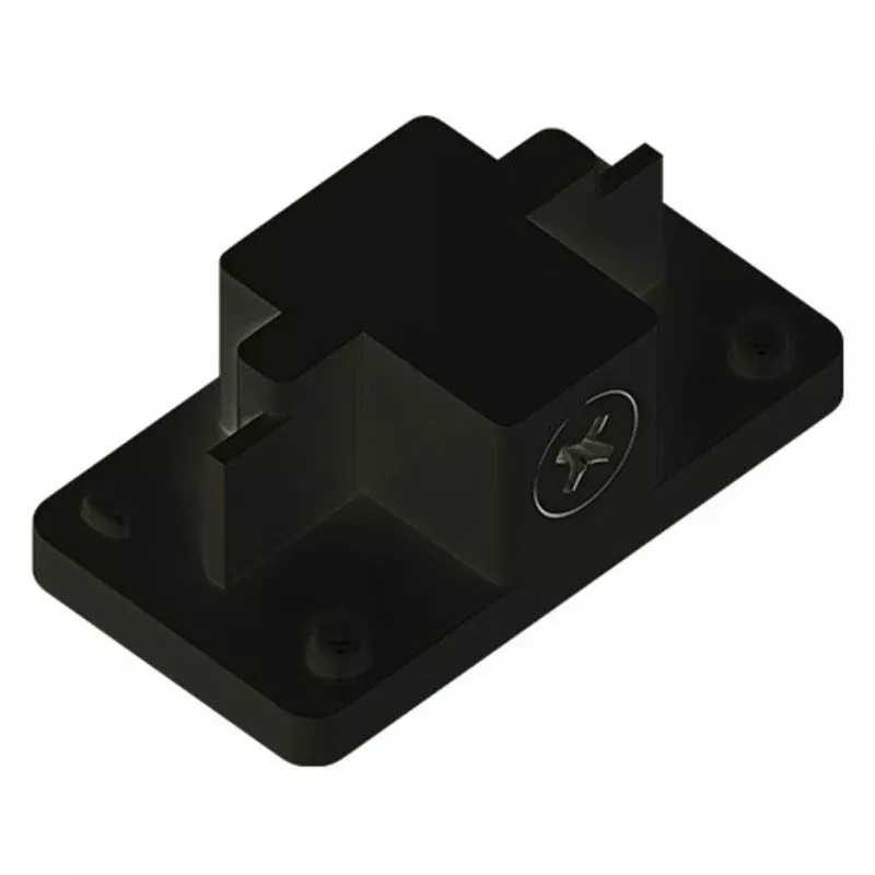 1 Circuit End Cap, Black By Elite Lighting ET106BK