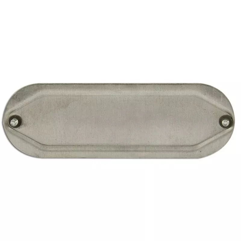 1″ Conduit Body Cover, Aluminum By Mulberry Metal 11712