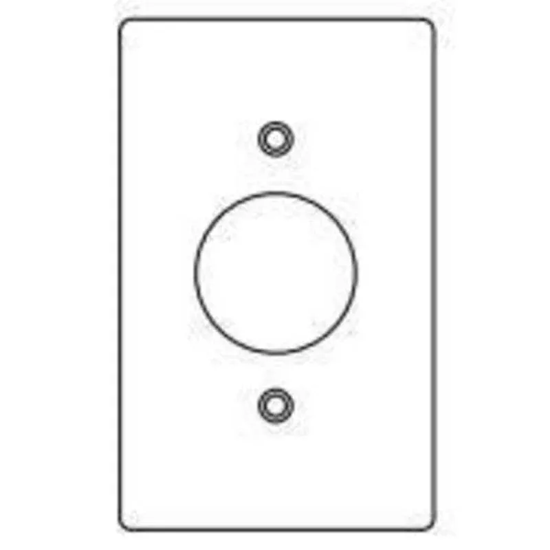 1-Gang FS/FD Series Device Box Cover, 1-5/8″ Round By Hubbell-Killark 1FGC