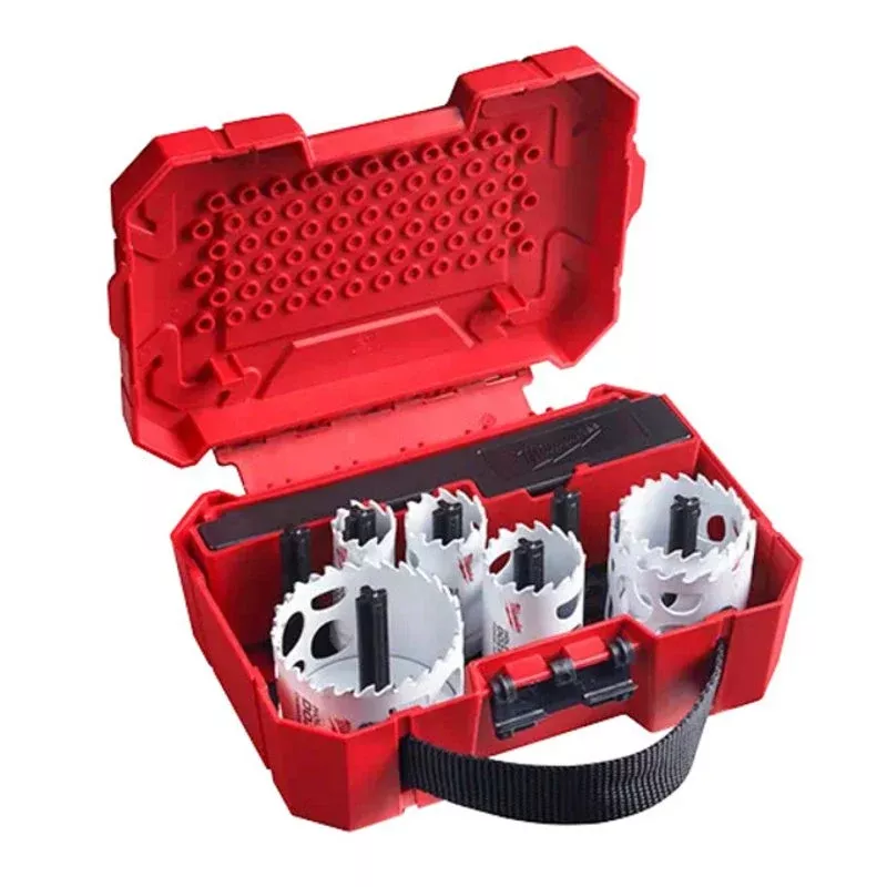 10 PC HOLE DOZER™ w/Carbide Hole Saw Kit By Milwaukee 49-22-3084