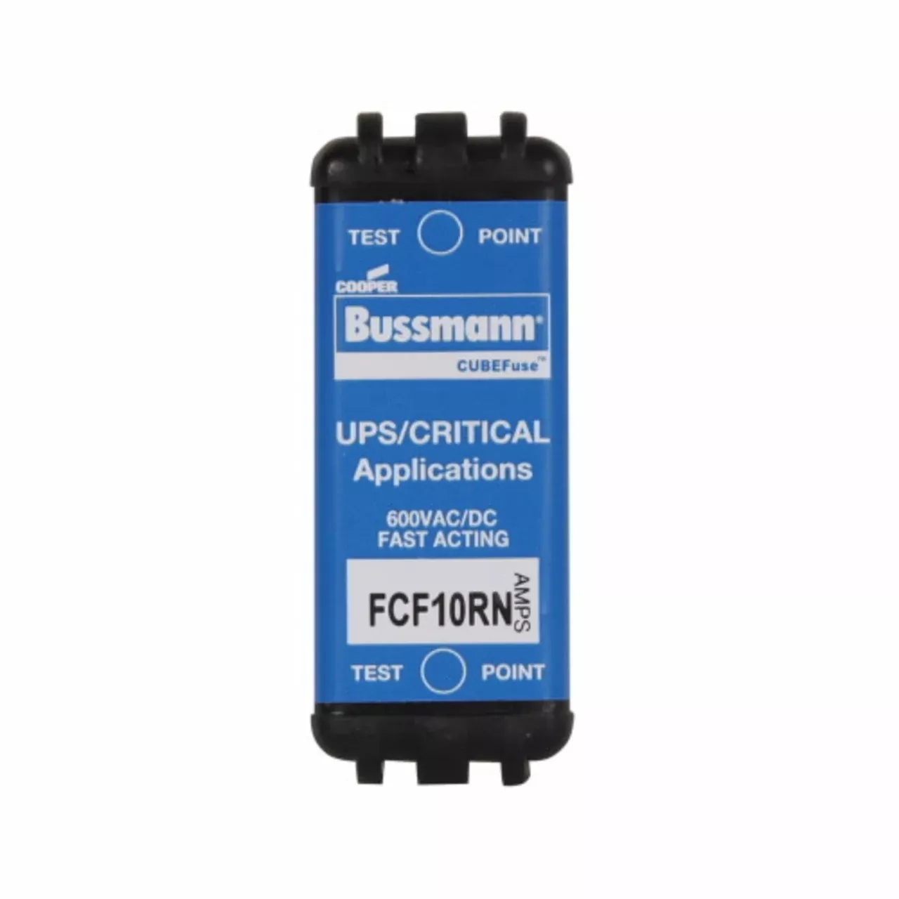 10A Fast Acting CUBE Fuse, Non-Indicating By Eaton/Bussmann Series FCF10RN