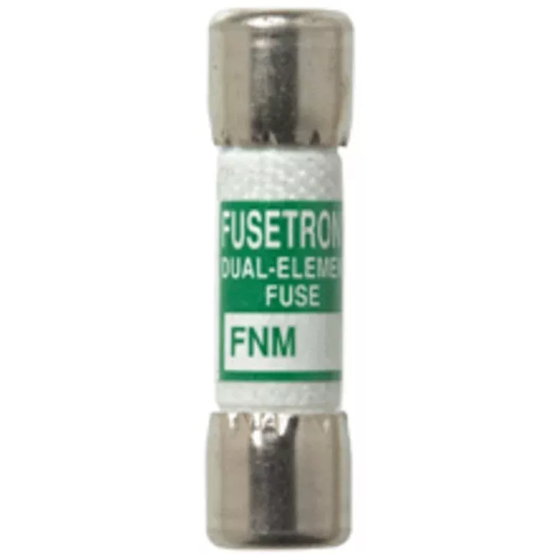 2.5A Fusetron Time Delay Midget Fuse, 250 VAC By Eaton/Bussmann Series FNM-2-1/2