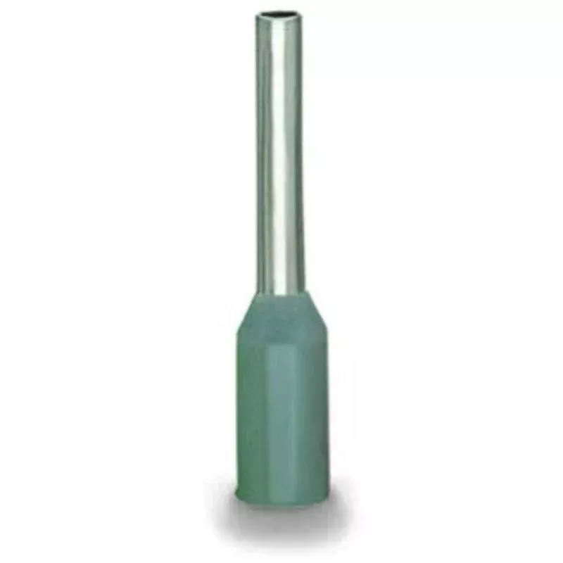 20 AWG Single Insulated Wire Ferrules, Grey, Short By Wago 216-202