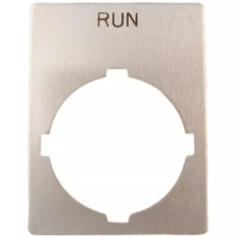 22mm Legend Plate, Run, ModularBy ABB SK 615 552-29