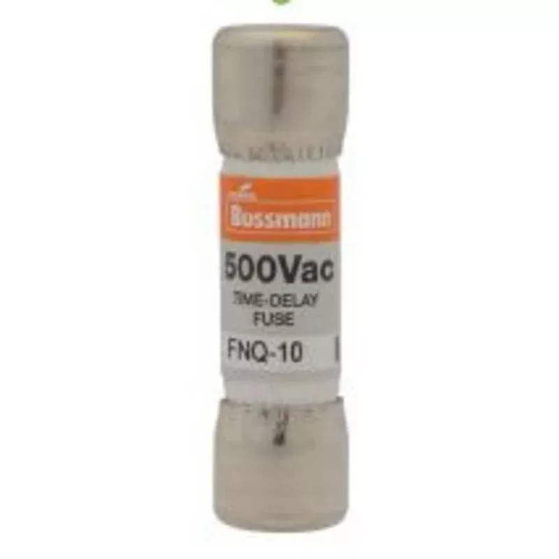 2A Time Delay Midget Fuse, 500 VAC, 10 kA, Class CC/Suppleme By Eaton/Bussmann Series FNQ-2