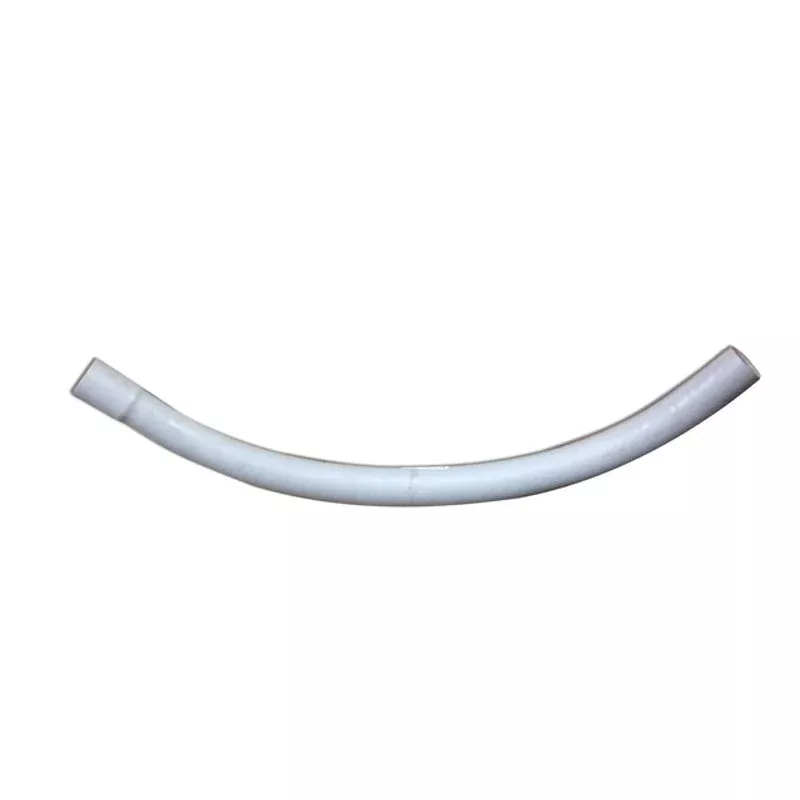 3" PVC 90° Elbow, 24" Radius, DB-120, Gray 3P90X24DB120