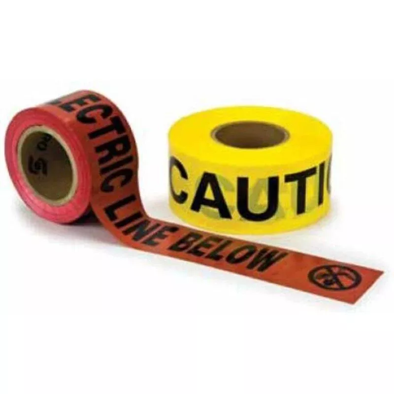 3″ x 1000′ Orange “Caution Buried Fiber Optic Line Below” Buried Barricade Tape By 3M 365