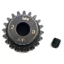 32 Pitch 20T HD Steel 5mm Bore Motor Gear Pinion