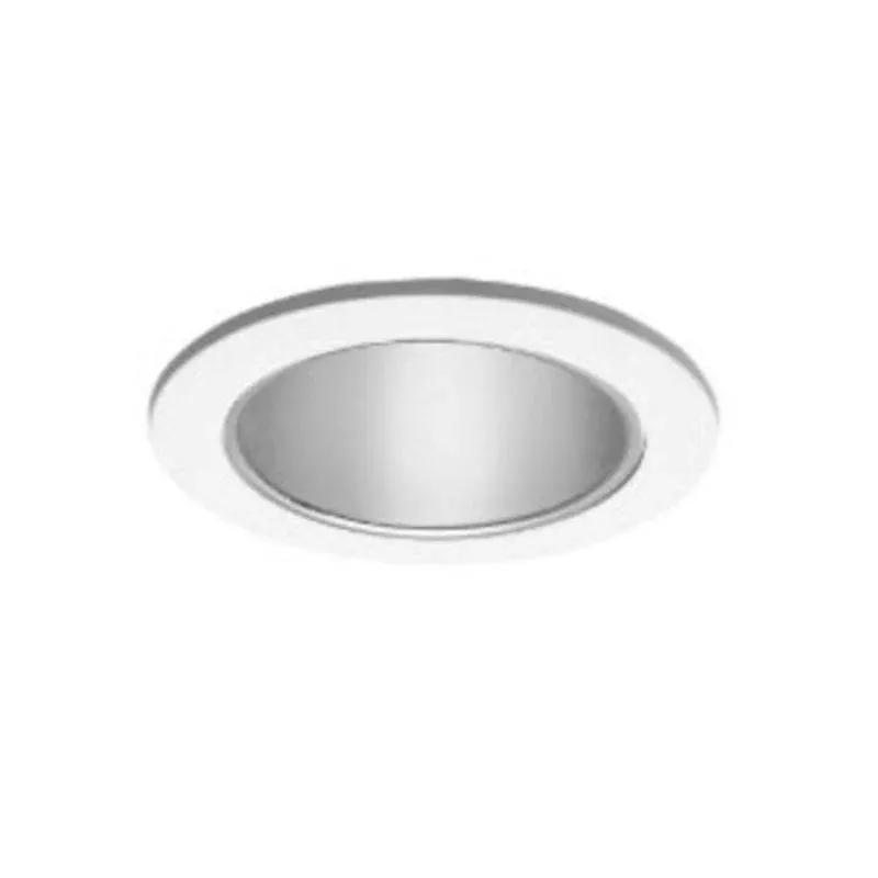 4″ Reflector Cone Trim, White/Clear By Halo 999P