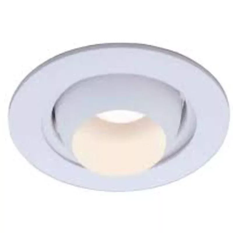 4″ White Adjustable Eyeball, 30-Degree By Halo 4002WH