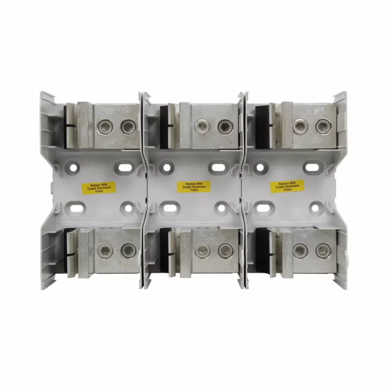 450-600A 3-Pole Fuse Block, Class J Modular Knifeblade, 600VAC By Eaton/Bussmann Series JM60600-3CR