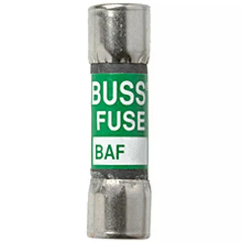5A Fast-Acting Midget Fuse, Fiber, 13/32″ x 1-1/2″, 250VAC By Eaton/Bussmann Series BAF-5