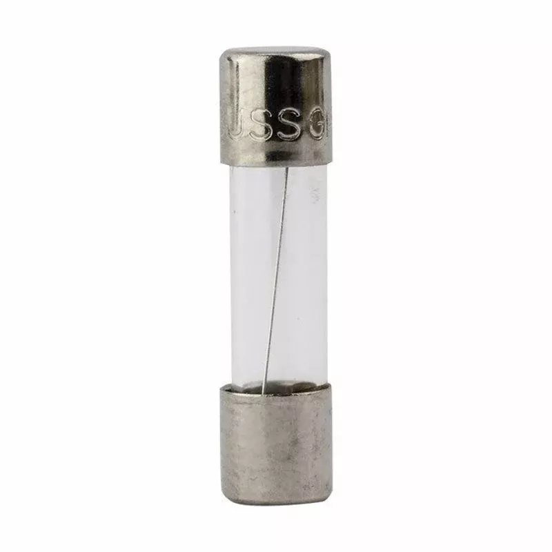 6A Low-Break Fast-Acting Fuse W/ Nickel Plated Brass Caps, 125V By Eaton/Bussmann Series GMA-6-R