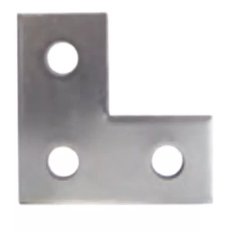 9/16″ Flat Angle Plate, 3-Hole, SS By Calbrite S600003BF0