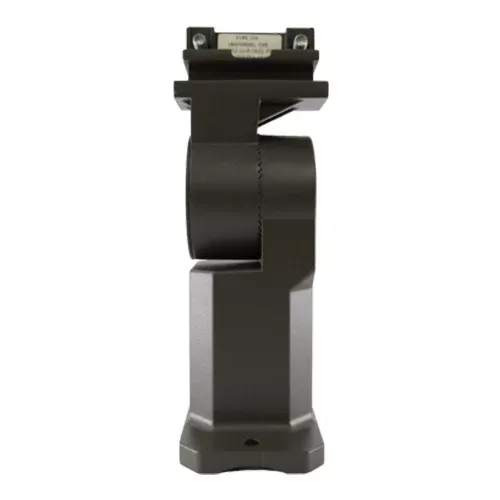 AALED AA-700060U3IN1, 3 in 1 Universal Slip Fitter/Arm Mount for Round & Flat Pole, For Area Light, Black Finish