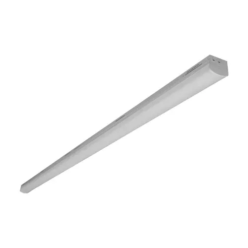 AALED AA-900059UCCTW2A, 8FT LED High Bay Strip Light w/Receptacle for Microwave Sensor, 120-347V, 65/75/90W, 8450/9750/12150 Lumens, 3500/4000/5000K, 0-10V Dimming, White Finish