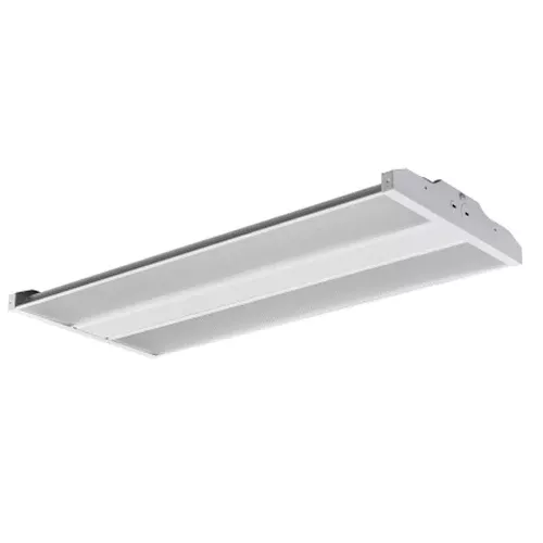 AALED AA-900075UCCTW, 1.9FT LED Linear High Bay Fixture w/Receptacle for Microwave Sensor, 120-347V, 135/155/185W, 20925-29735 Lumens, 4000/5000K, 0-10V Dimming, White Finish