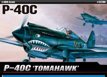 ACADEMY 1/48 TOMAHAWK P-40C