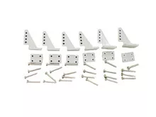 Airplane Flap Hinges Part , servo push rod mount set with screw