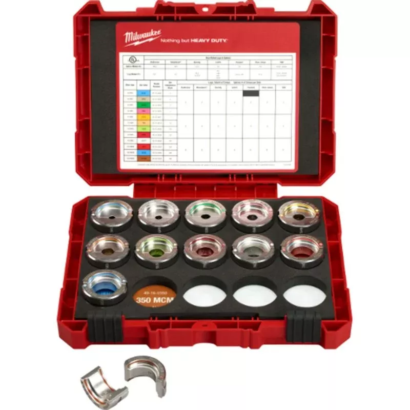 Aluminum U Style Die Kit By Milwaukee 49-16-KITA