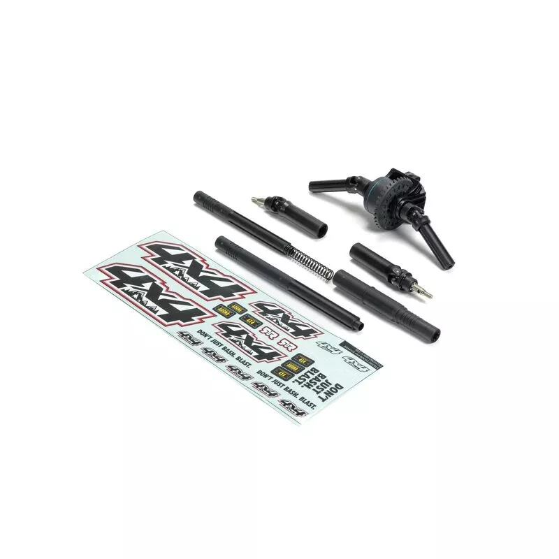ARRMA 210003 4X2 to 4X4 Transmission Conversion Upgrade Set: BOOST BOX