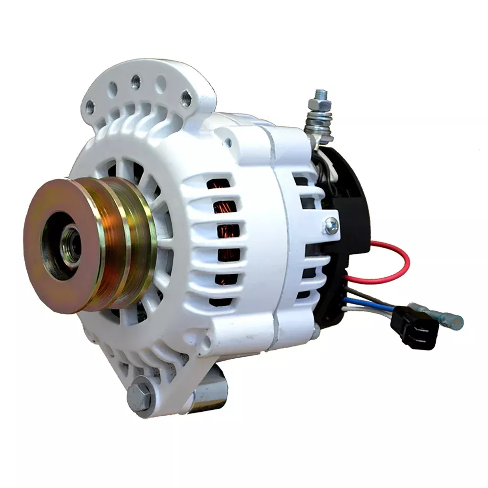 Balmar Alternator 120 AMP 12V 1-2″ Single Foot Spindle Mount Dual Vee Pulley w/Isolated Ground [621-120-DV]
