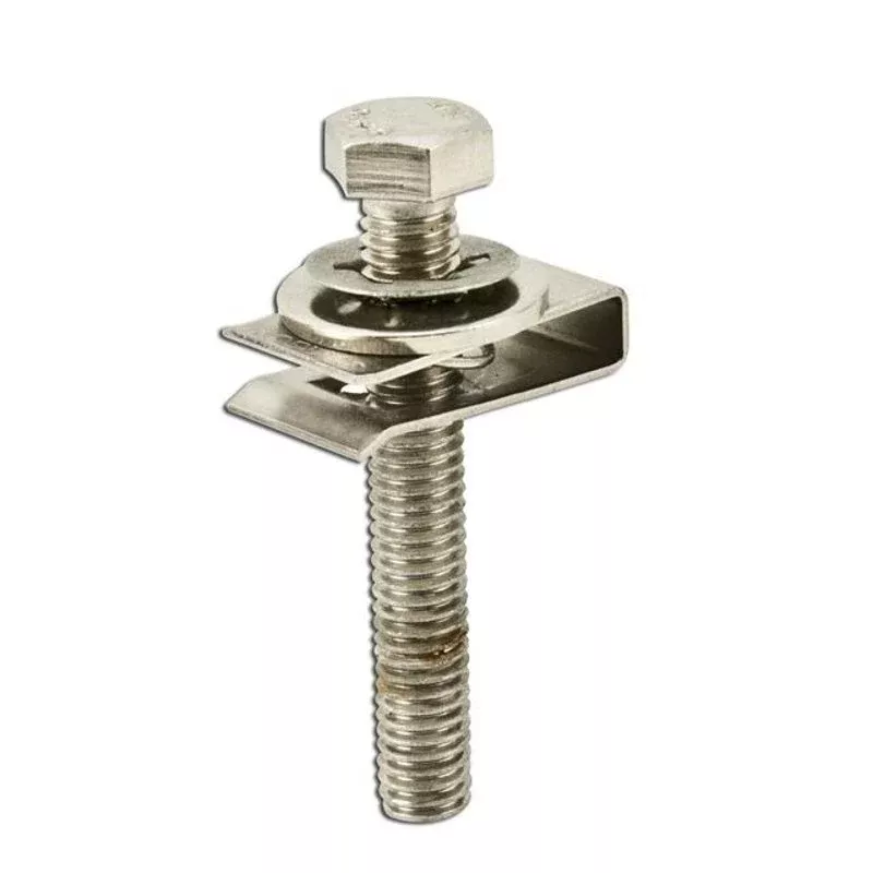 Bolt Kit, (2) 3/8″ X 2-1/2″ Penta Head Bolts With Speed Nut – E02, For New N9 Box By Oldcastle Infrastructure 3005115