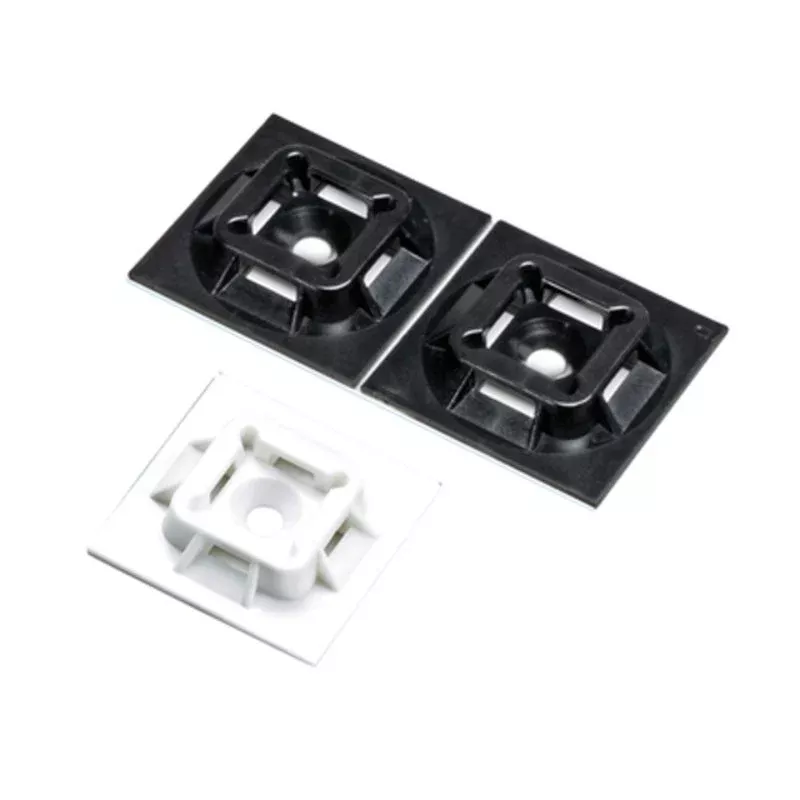 Cable Tie Mount, 4-Way, Adhesive BackedBy Panduit ABM1M-A-C