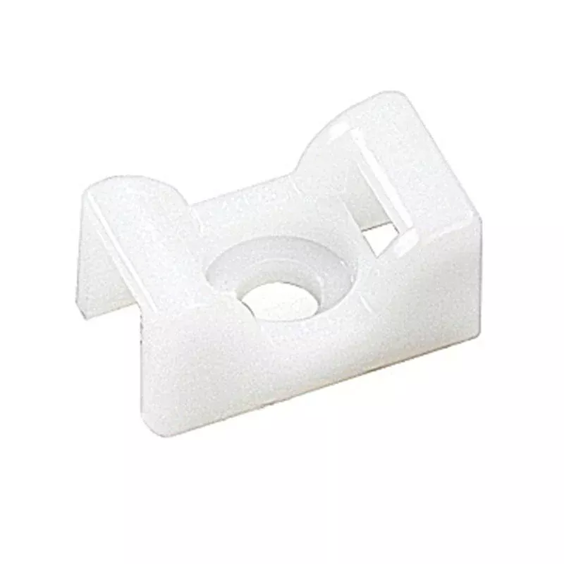 Cable Tie Saddle Mounting Base, White By Thomas & Betts TC5142