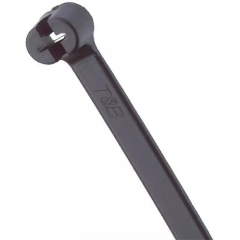 Cable Tie, Standard, 24.3″ Long, UV Nylon, Black, 50/Pack By Thomas & Betts TY5277MX