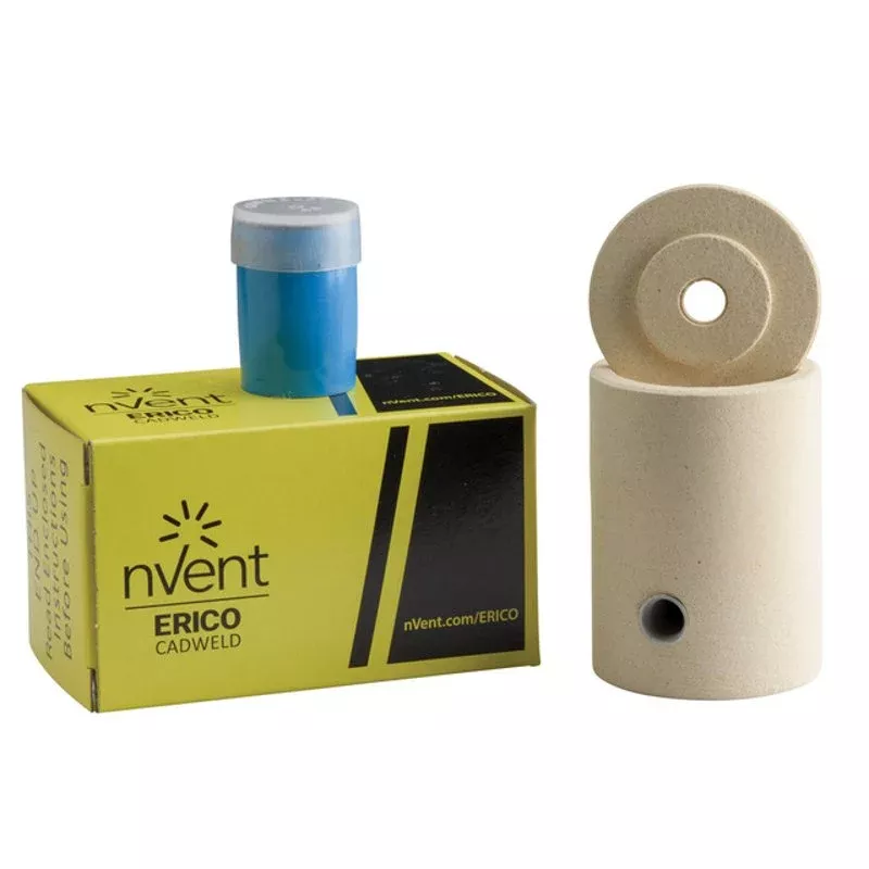 Cable to Ground Rod, One Shot, Rod Diameter: 3/4", 3 & 4 AWG By nVent Erico GT1181L