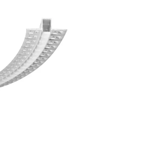 Canolight CL-Alu-7030LR-SL, Bendable Aluminum Profile Left & Right Flexible with 2pcs Endcaps&Silicon Cover 8ft Silver