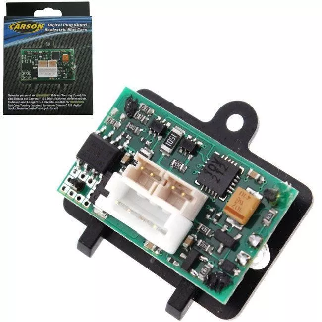 Carson Carrera Digital Decoder Plug Chip for Scalextric DPR 1/32 Slot Car