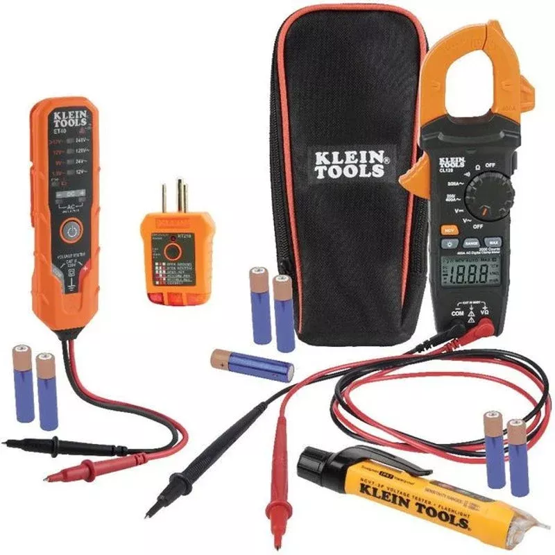 Clamp Meter Electrical Test Kit By Klein Tools CL120VP