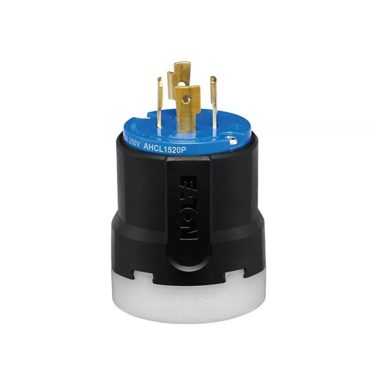 Color Coded Locking Plug, #14-8 AWG, 20A By Eaton Arrow Hart AHCL1520P