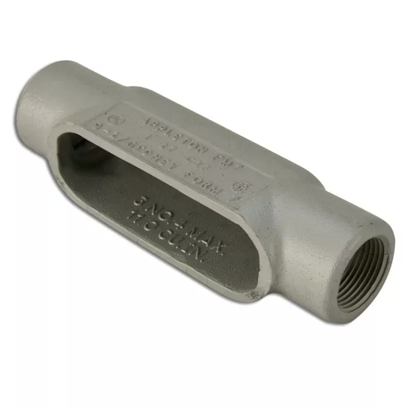 Conduit Body, Type: C, Size: 1″, Form 7, Aluminum By Appleton APPC37SA