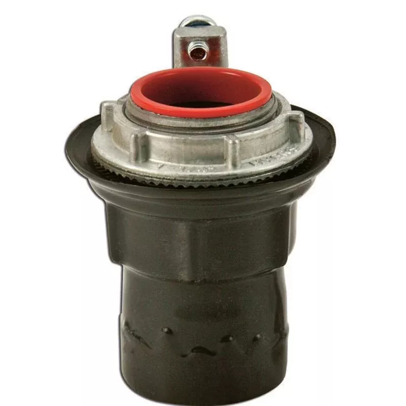 Conduit Hub With Ground, PVC Coated, 3/4″, PVC Coated Steel By Plasti-Bond PRSTG2