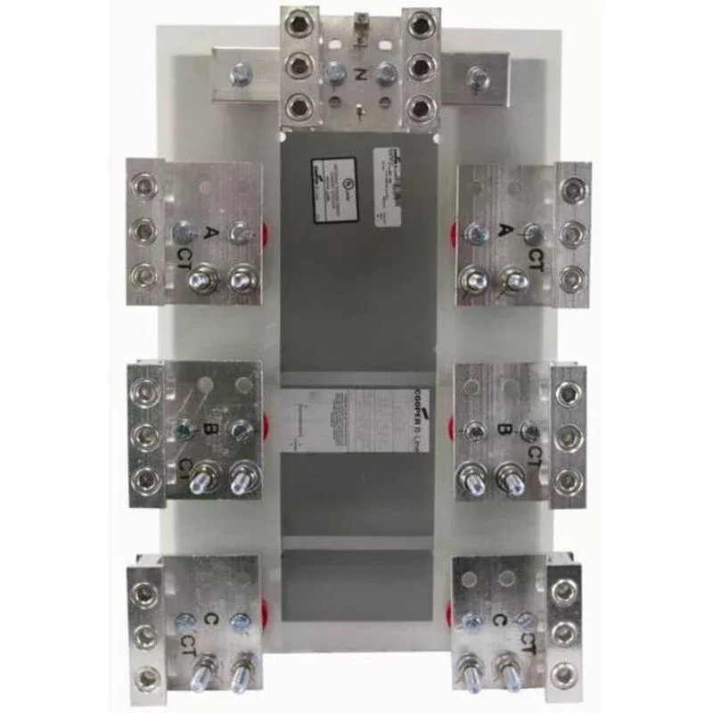 Current Transformer, Mounting Base, 800A, 50 kAIC, Line/Load Lug By Eaton B-Line 6067 HEEL