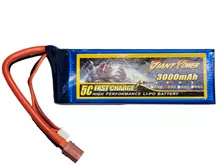 [D] Giant Power 2S 7.4V 3000mAh 35C Li-Po Battery w/ T-Plug