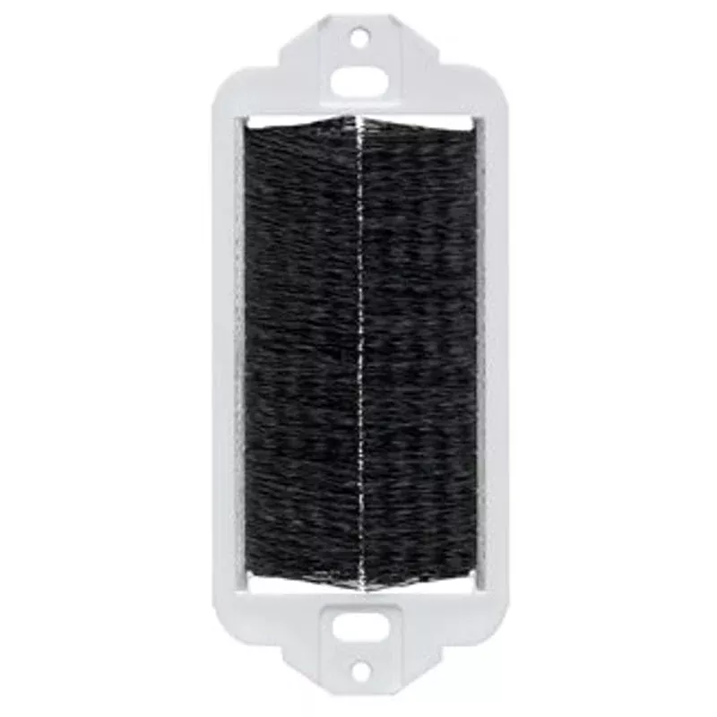 Decora Brush Passthrough Insert, Black By Leviton 41075-DBE