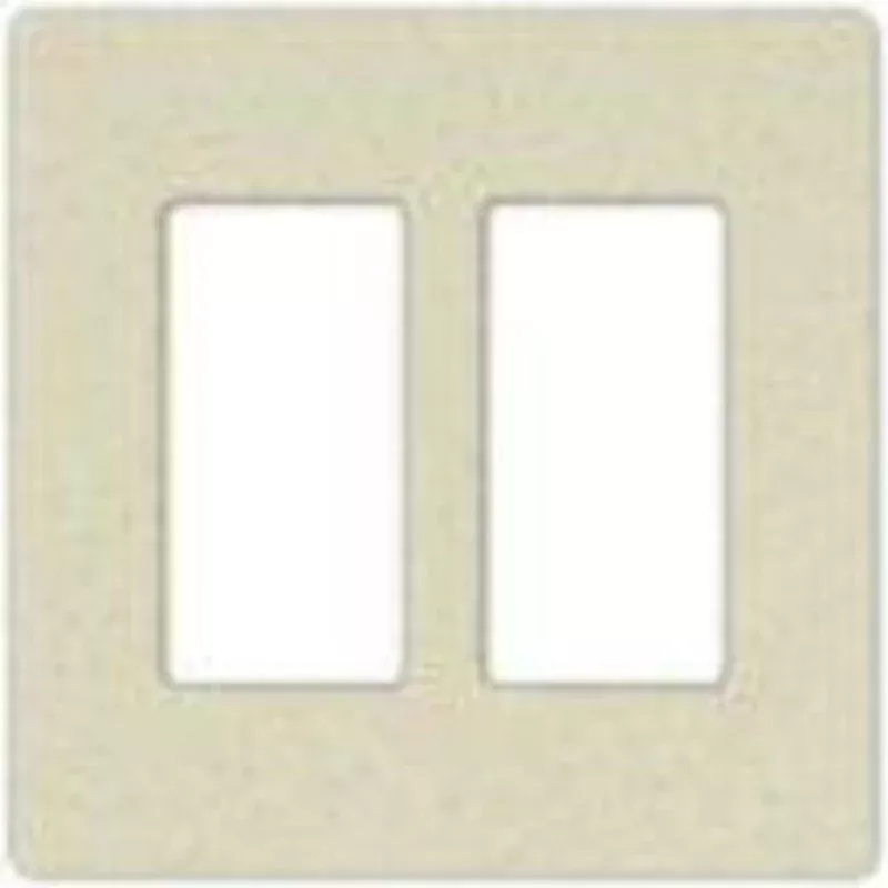 Dimmer/Fan Control Wallplate, 2-Gang, TaupeBy Lutron SC-2-TP