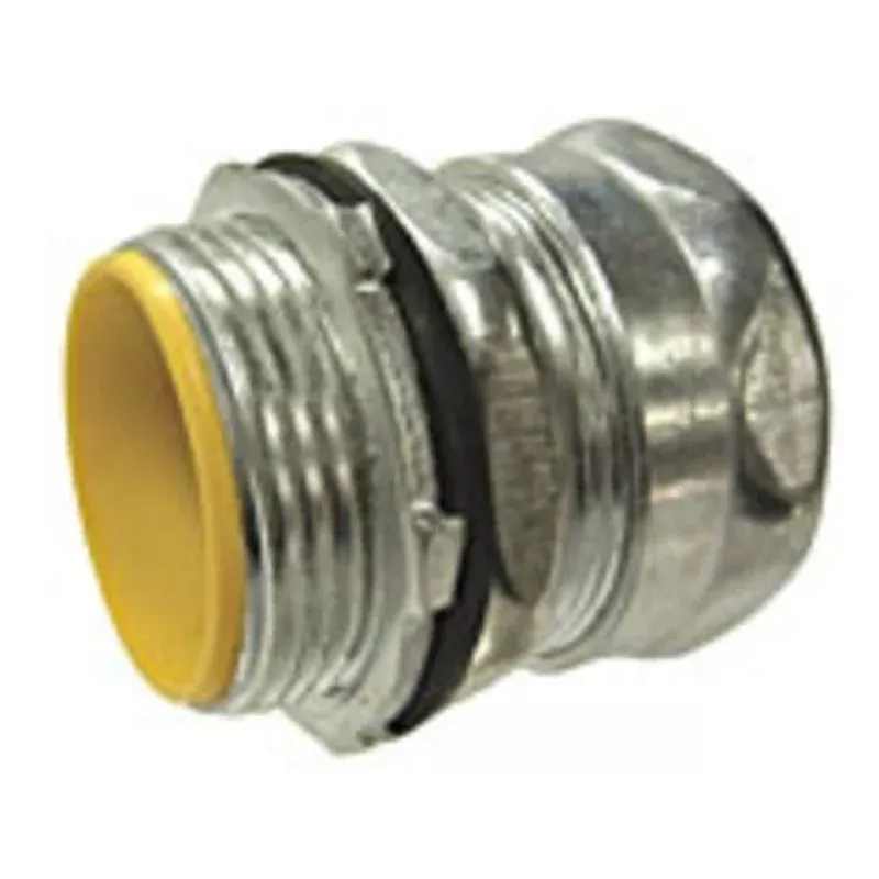 EMT Compression Connector, Raintight, 1 1/2 inch, Insulated. By Hubbell-Raco 2916RT