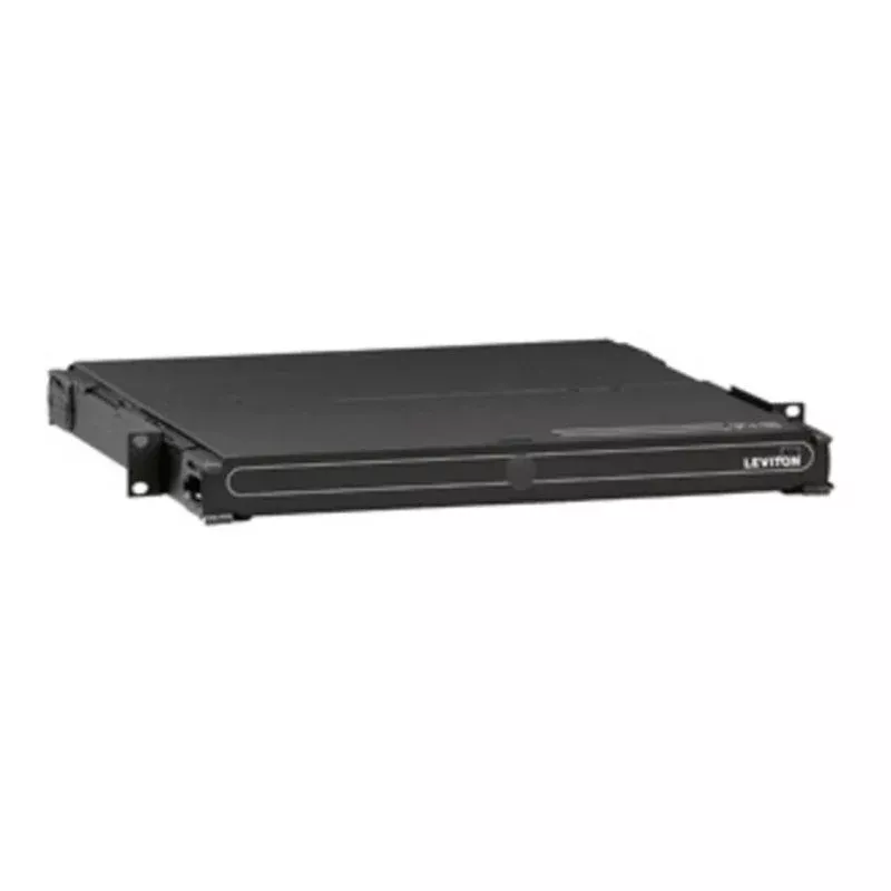 Enclosure, Rack Mount, Opt-x 1000i, 1RU, Empty, with Sliding Tray By Leviton 5R1UM-S03