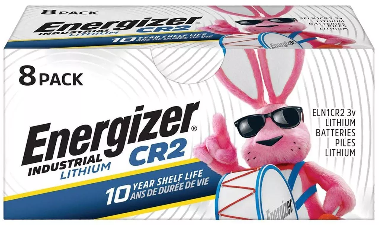 Energizer Industrial CR2 3V Lithium Batteries 8PK By Energizer ELN1CR2-8