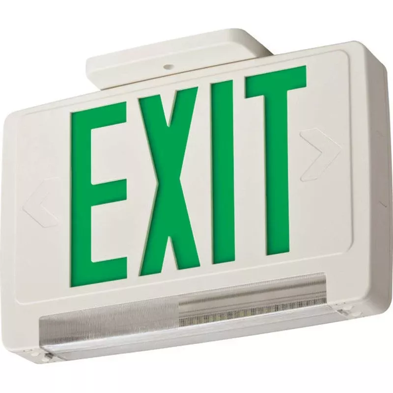 Exit/Emergency Sign By Lithonia Lighting ECBG LED M6