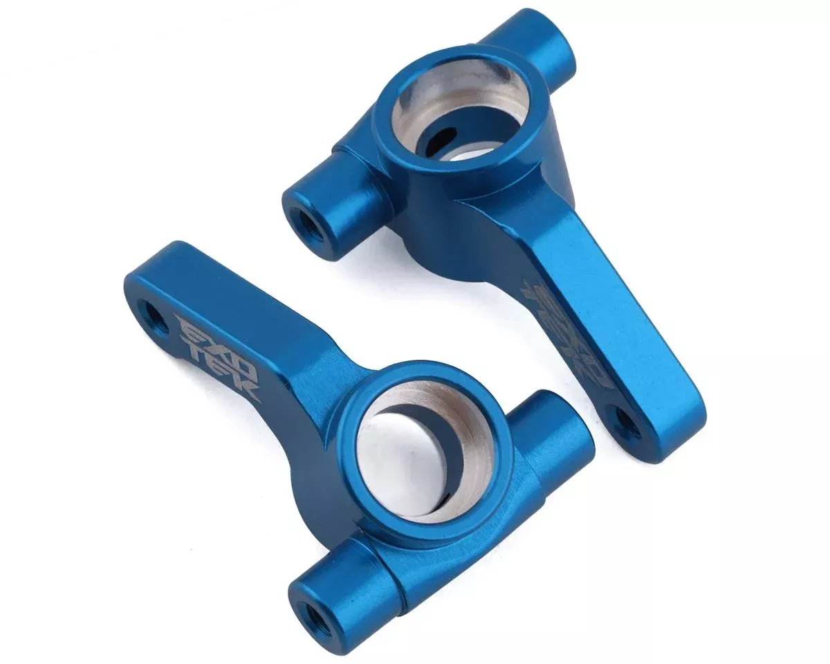 EXOTEK DR10Aluminum HD Steering Hubs (Blue)
