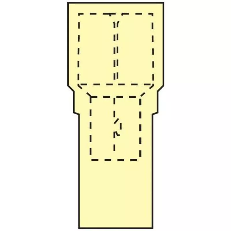 Female , Nylon-Insulated, WR: 12 - 10, Stud Size: 1/4 By 3M MNI10-250DFIX